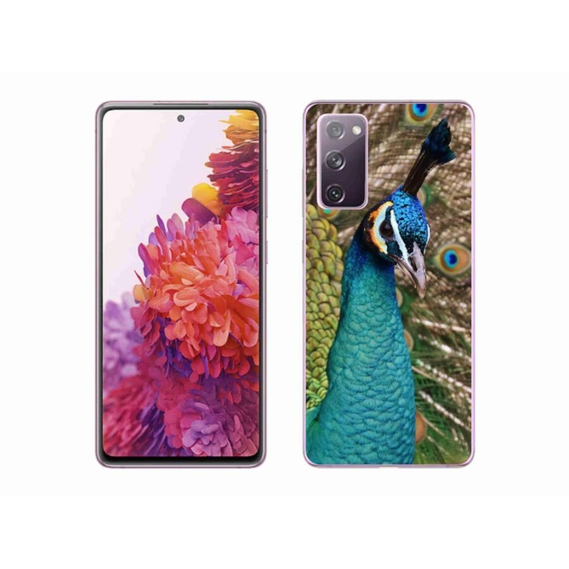 Gél védőhuzat mmCase Samsung Galaxy S20 FE készülékhez - páva