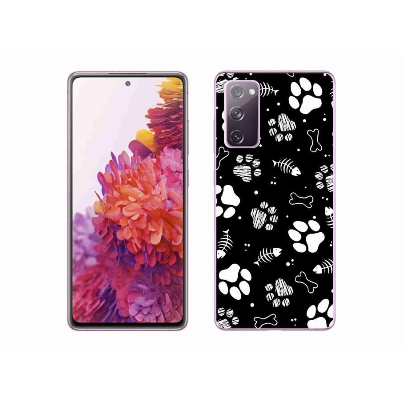 Gél borítás mmCase Samsung Galaxy S20 FE készülékhez - kutyamancsok