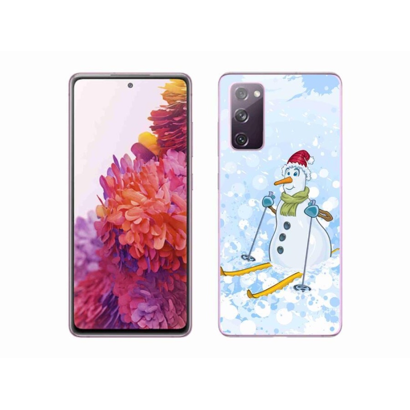 Gél védőhuzat mmCase Samsung Galaxy S20 FE készülékhez - hóember