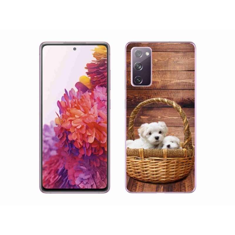 Zselés borítás mmCase Samsung Galaxy S20 FE - kölyökkutyákhoz