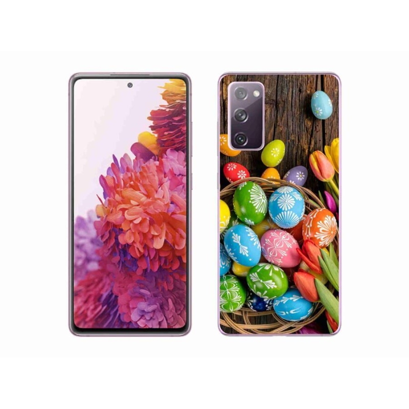 Zselés borítás mmCase Samsung Galaxy S20 FE - Húsvéti tojás