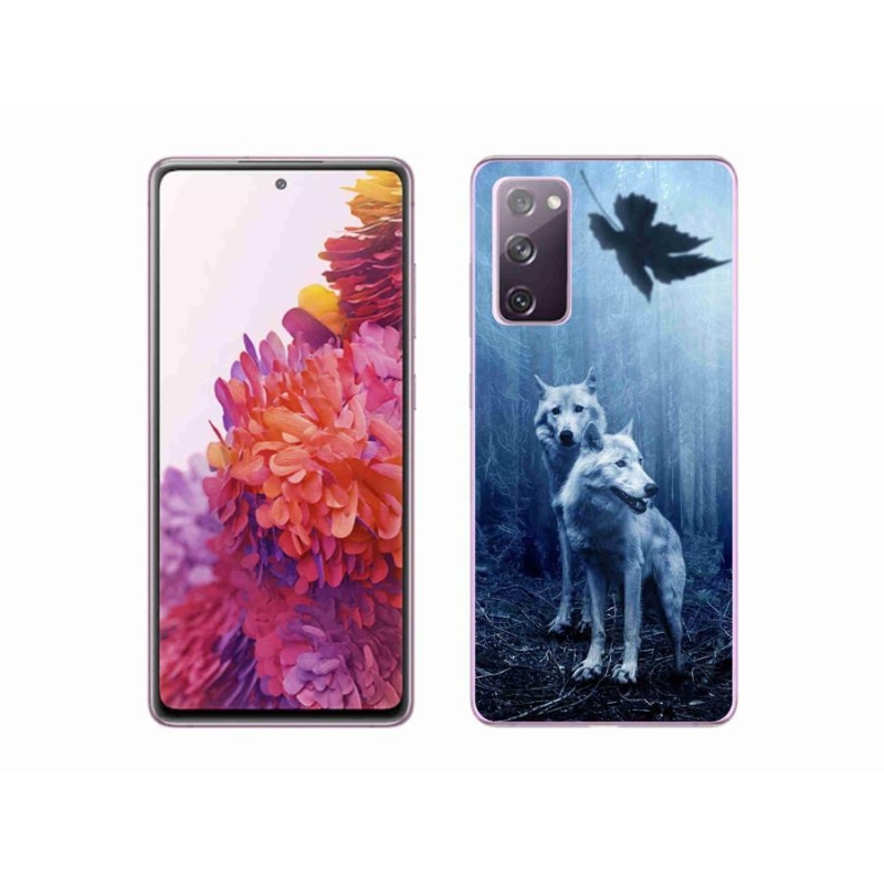 Zselés borítás mmCase Samsung Galaxy S20 FE - farkasok az erdőben