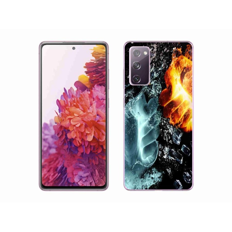 Gél védőburkolat mmCase Samsung Galaxy S20 FE - víz és tűz