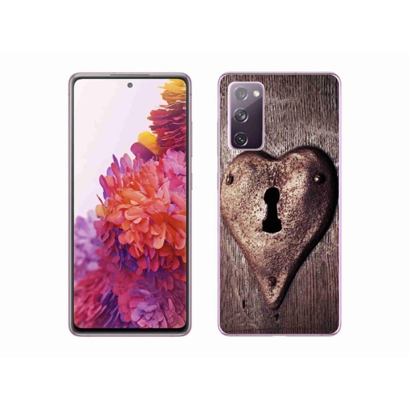 Zselés borítás mmCase Samsung Galaxy S20 FE készülékhez - szív alakú zár