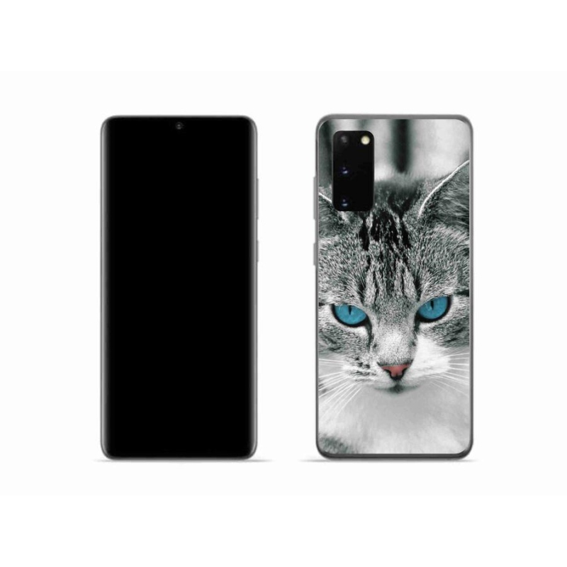 Zselés borítás mmCase Samsung Galaxy S20 készülékhez - macskaszem 1