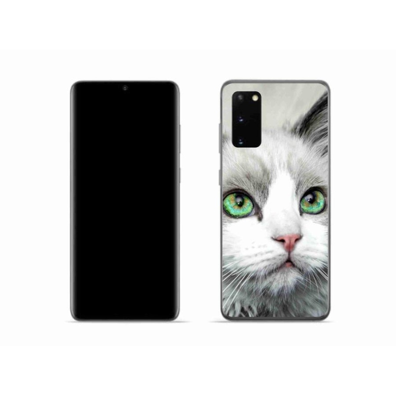 Gél borítás mmCase Samsung Galaxy S20 készülékhez - macskaszem