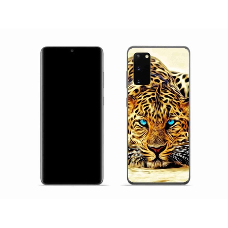 Zselés borítás mmCase Samsung Galaxy S20 készülékhez - rajzfilm tigris