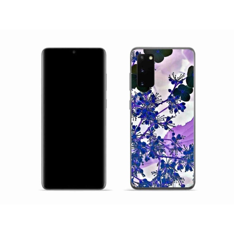 Gél borítás mmCase Samsung Galaxy S20 készülékhez - hortenzia virág