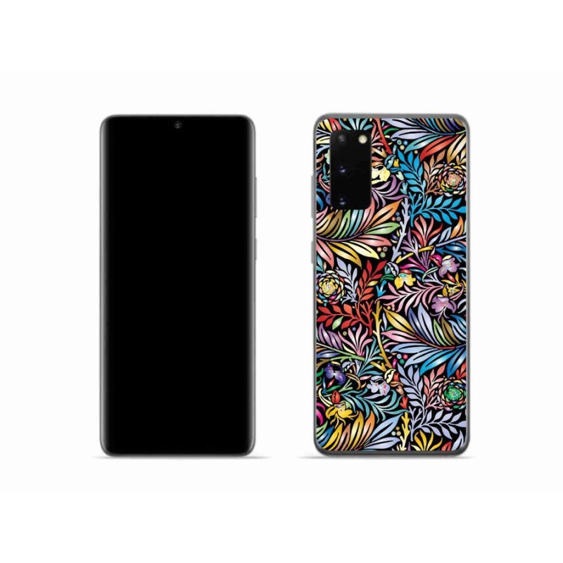 Gél borítás mmCase Samsung Galaxy S20 - virágok 5