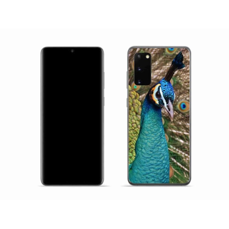 Gél védőhuzat mmCase Samsung Galaxy S20 készülékhez - páva