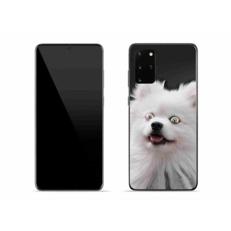 Gél védőhuzat mmCase Samsung Galaxy S20 Plus készülékhez - fehér tüske