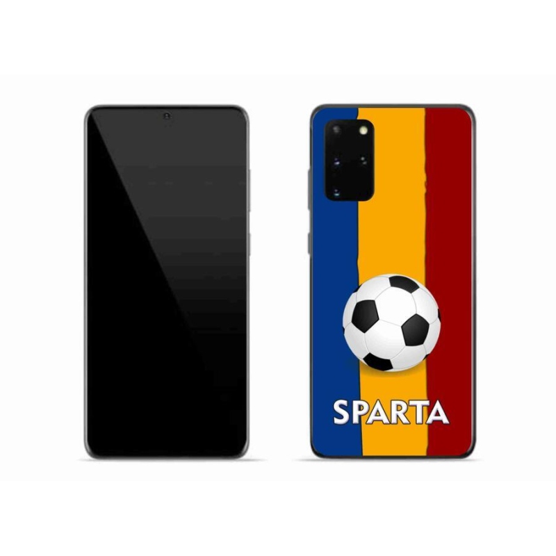 Gél borítás mmCase Samsung Galaxy S20 Plus - labdarúgás 1