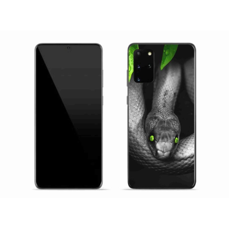 Zselés borítás mmCase Samsung Galaxy S20 Plus készülékhez - kígyó