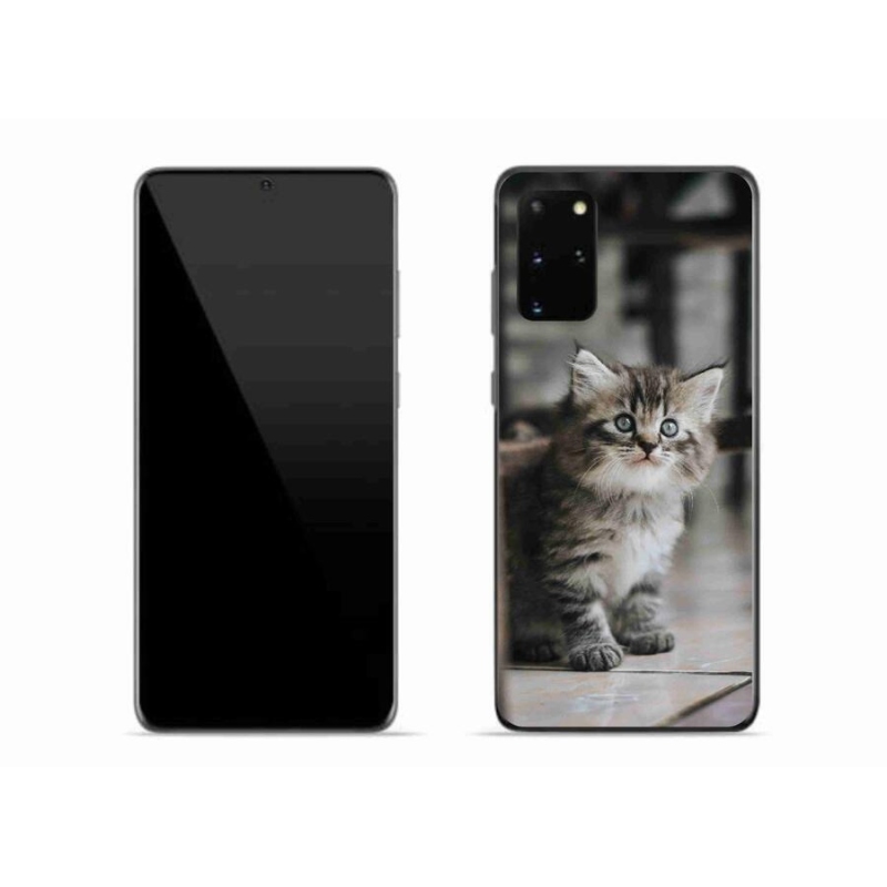 Gél védőhuzat mmCase Samsung Galaxy S20 Plus készülékhez - cica