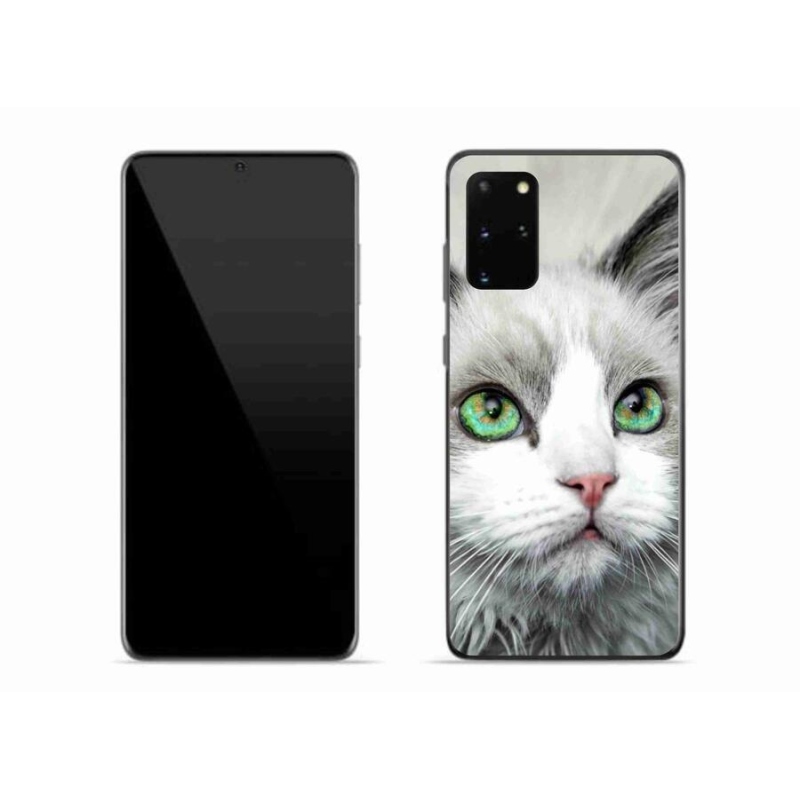 Zselés borítás mmCase Samsung Galaxy S20 Plus készülékhez - macskaszem