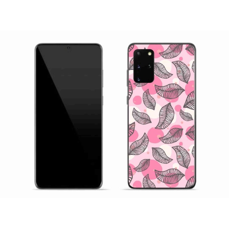 Gél borítás mmCase Samsung Galaxy S20 Plus készülékhez - rajzfilmes hulló levelek