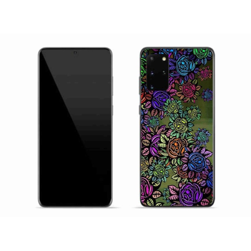 Gél borítás mmCase Samsung Galaxy S20 Plus - virágok 6