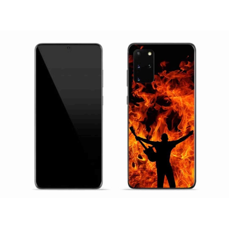 Gél borítás mmCase Samsung Galaxy S20 Plus - zenész és tűz