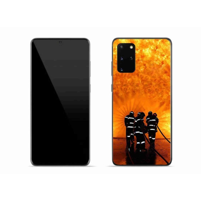 Zselés borítás mmCase Samsung Galaxy S20 Plus készülékhez - tűz