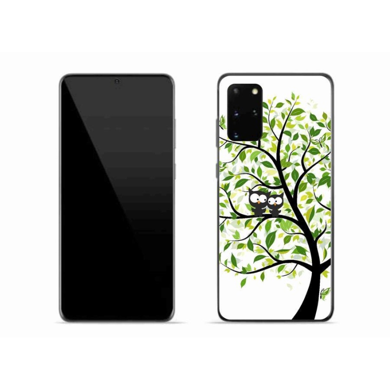 Zselés borítás mmCase Samsung Galaxy S20 Plus készülékhez - baglyok a fán