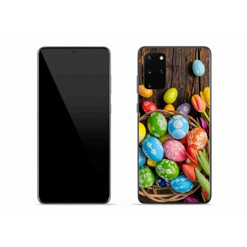Gél védőhuzat mmCase Samsung Galaxy S20 Plus készülékhez - Húsvéti tojás
