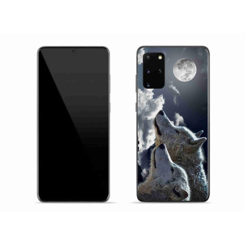 Gél védőburkolat mmCase Samsung Galaxy S20 Plus - farkasok