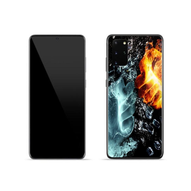 Gél védőburkolat mmCase Samsung Galaxy S20 Plus - víz és tűz