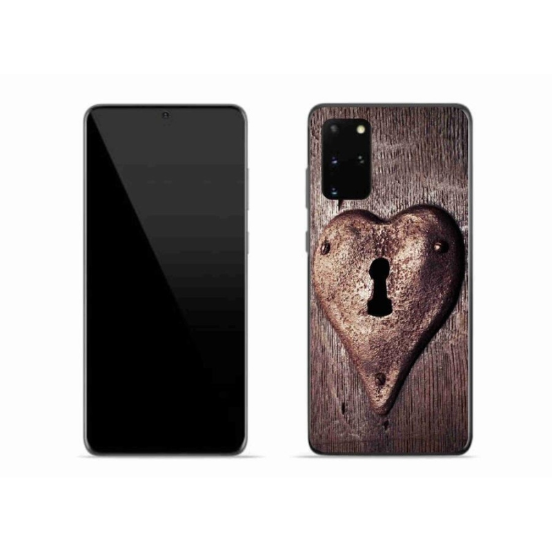 Zselés borítás mmCase Samsung Galaxy S20 Plus készülékhez - szív alakú zár