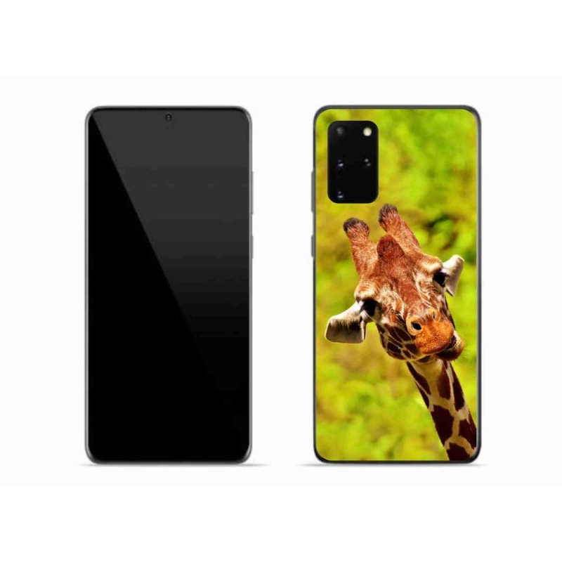 Gél védőhuzat mmCase Samsung Galaxy S20 Plus készülékhez - zsiráf