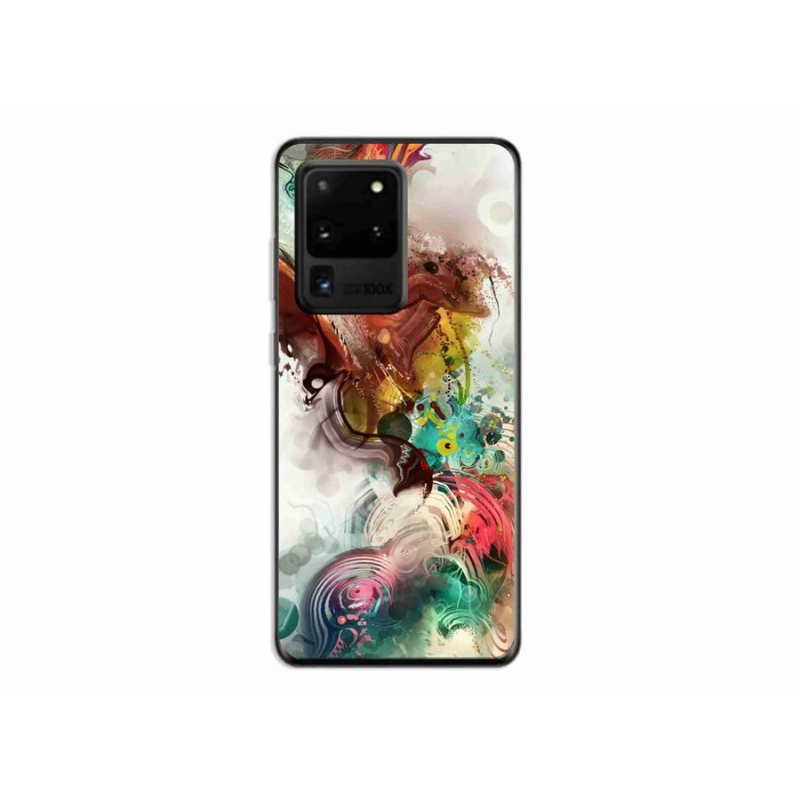 Zselés borítás mmCase Samsung Galaxy S20 Ultra készülékhez - absztrakt 1