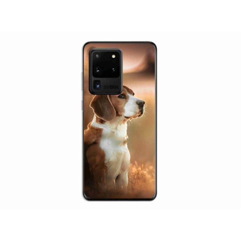 Gél védőhuzat mmCase Samsung Galaxy S20 Ultra készülékhez - bézs színű