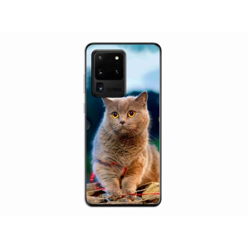 Gél védőhuzat mmCase Samsung Galaxy S20 Ultra - brit kék 2