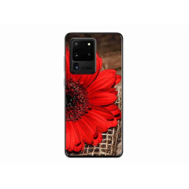 Gél borítás mmCase Samsung Galaxy S20 Ultra készülékhez - gerbera