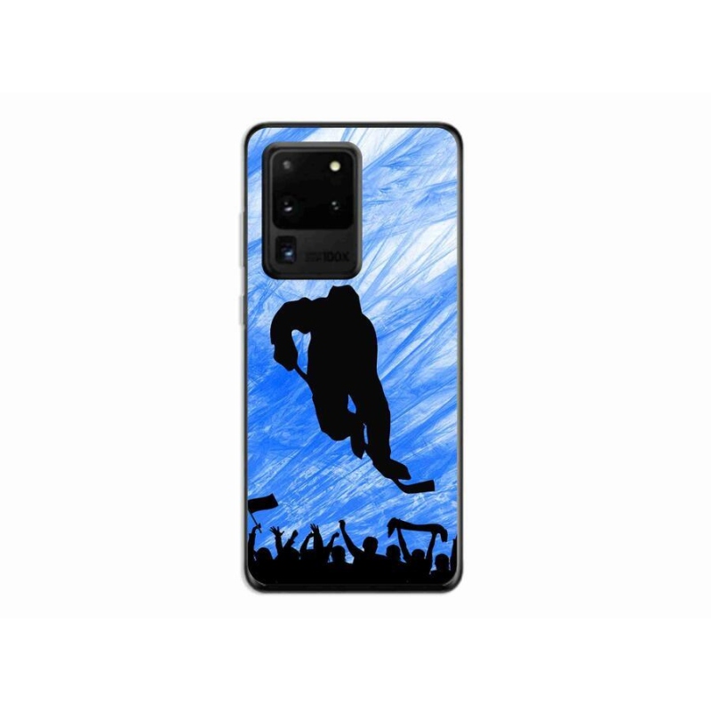 Gél borítás mmCase Samsung Galaxy S20 Ultra - hokijátékos számára