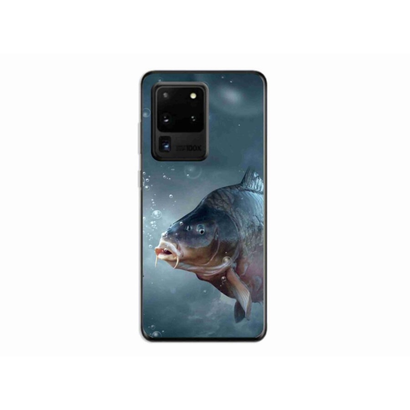 Gél borítás mmCase Samsung Galaxy S20 Ultra - ponty és buborékok