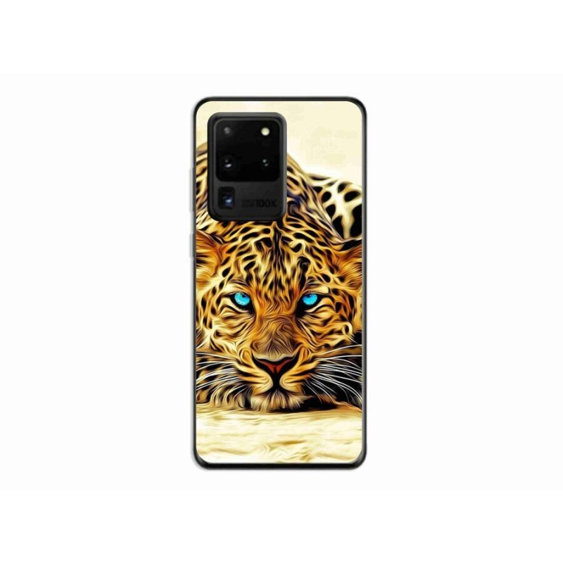 Gél védőhuzat mmCase Samsung Galaxy S20 Ultra készülékhez - rajzfilm tigris