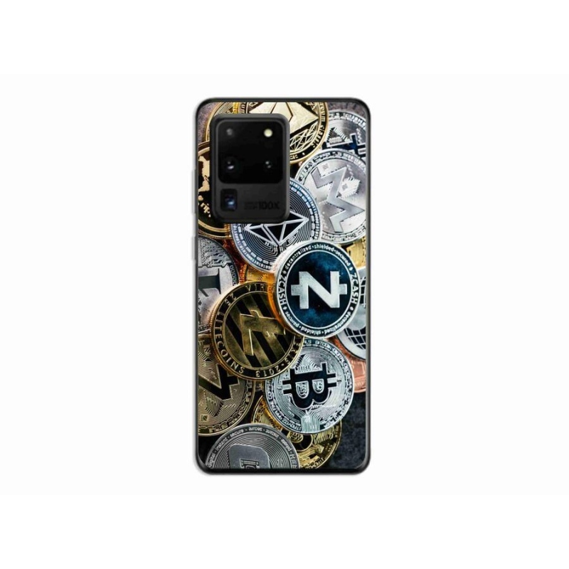 Gél borítás mmCase Samsung Galaxy S20 Ultra készülékhez - kriptovaluták