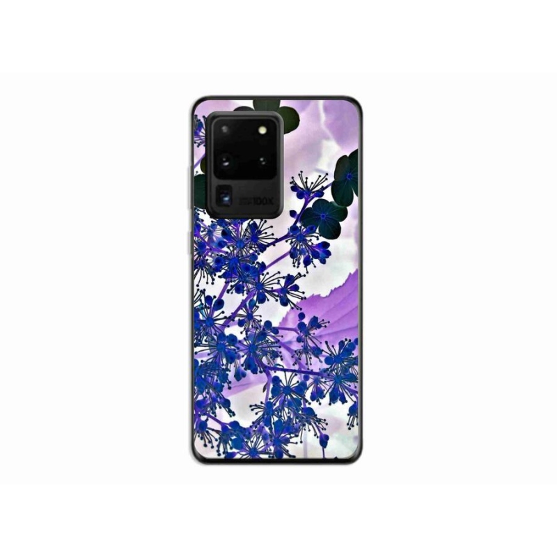 Gél borítás mmCase Samsung Galaxy S20 Ultra készülékhez - hortenzia virág