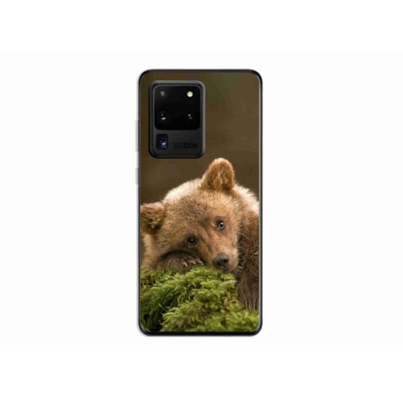 Zselés borítás mmCase Samsung Galaxy S20 Ultra - medve