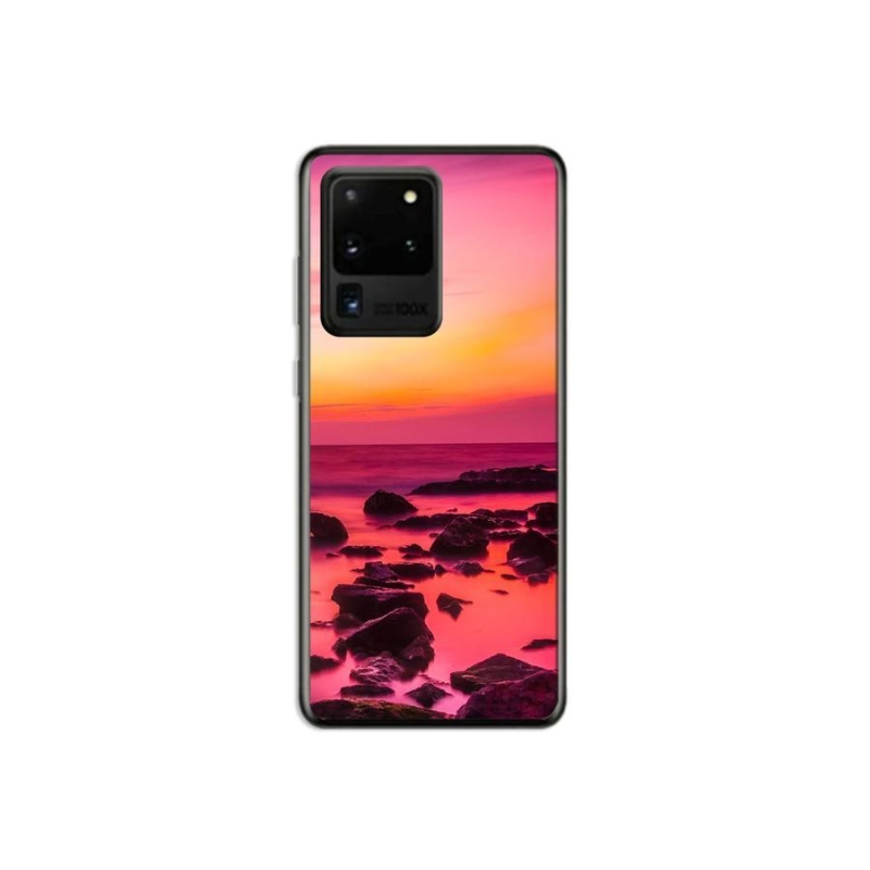 Gél borítás mmCase Samsung Galaxy S20 Ultra - tenger és ragyogás