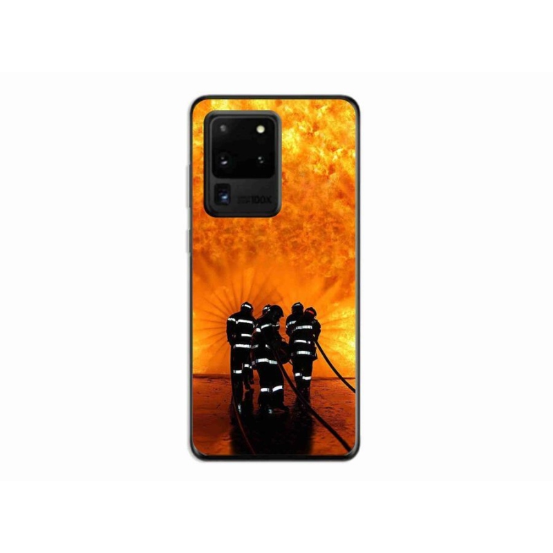 Gél borítás mmCase Samsung Galaxy S20 Ultra - tűz
