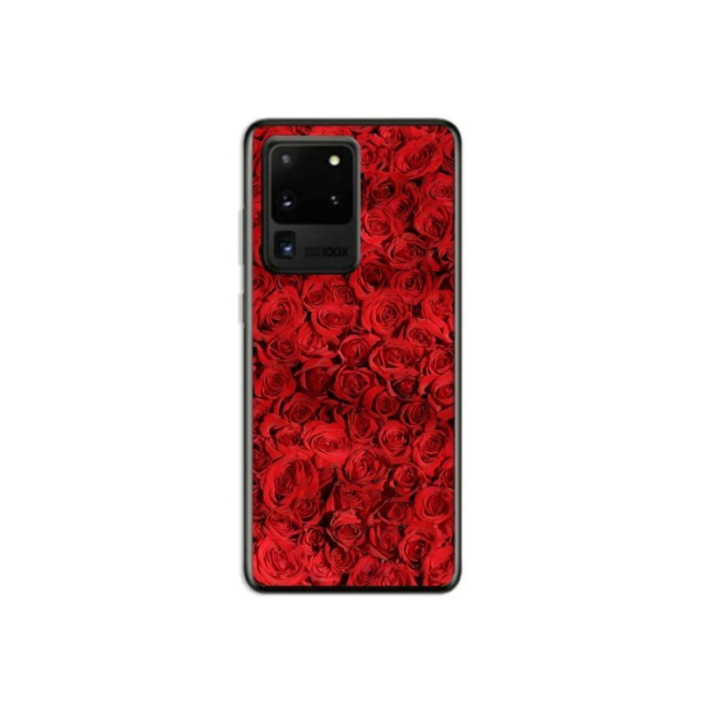 Zselés borítás mmCase Samsung Galaxy S20 Ultra készülékhez - rózsaszínű