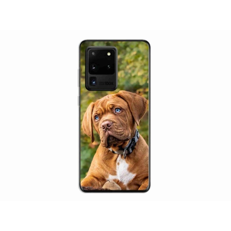 Gél borítás mmCase Samsung Galaxy S20 Ultra - kölyökkékhez