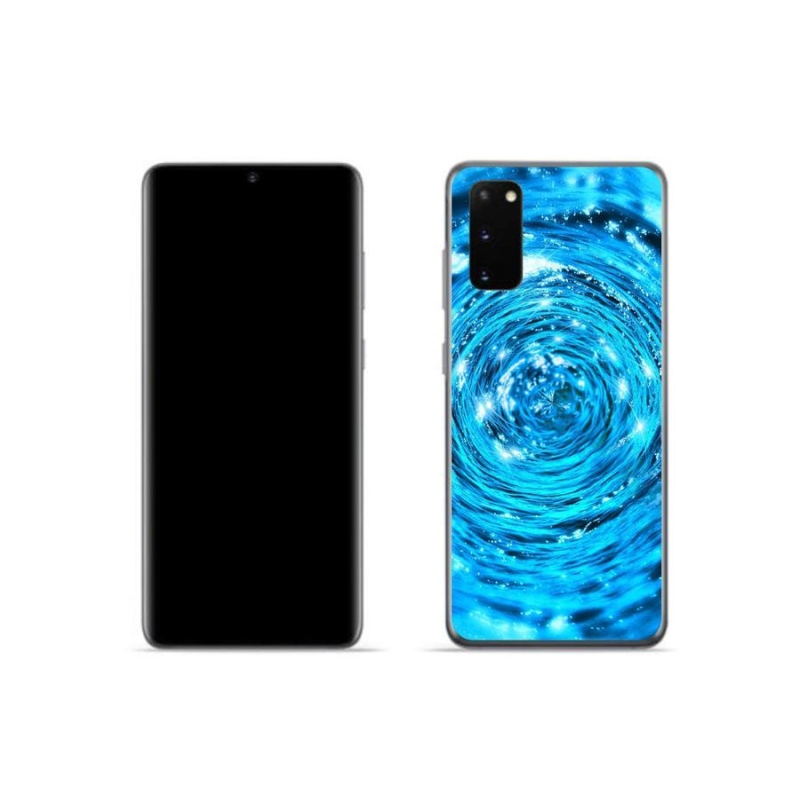Gél borítás mmCase Samsung Galaxy S20 készülékhez - water vortex