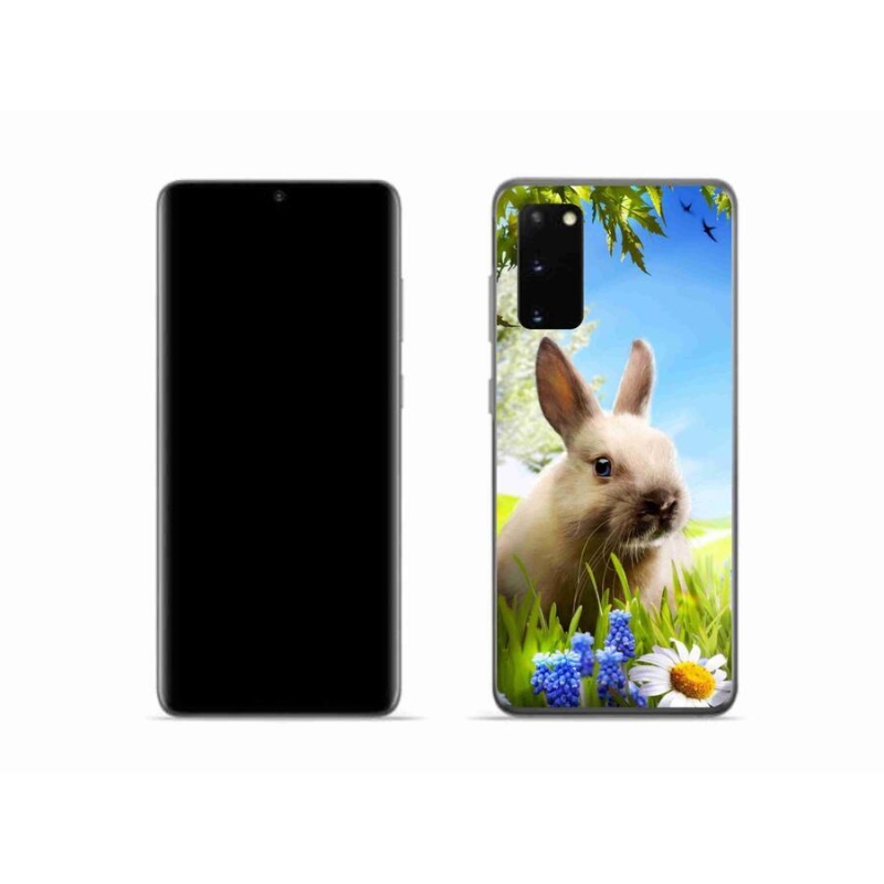 Gél védőhuzat mmCase Samsung Galaxy S20 készülékhez - nyuszi