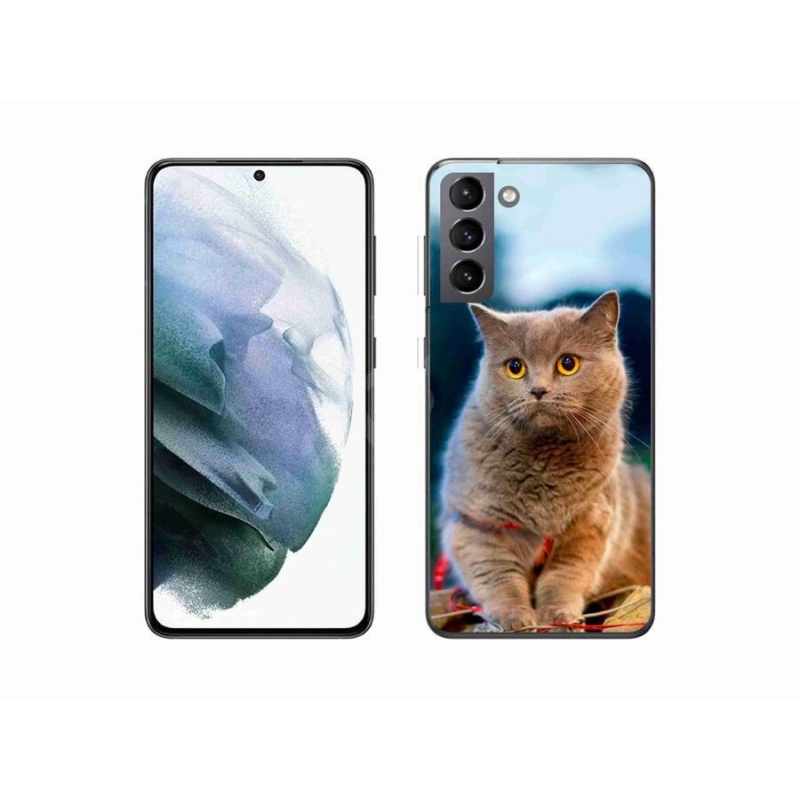 Gél védőhuzat mmCase Samsung Galaxy S21 - brit kék 2