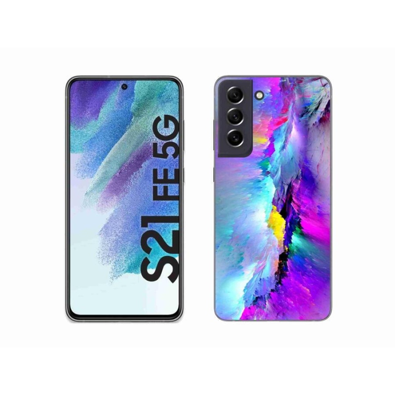 Zselés borítás mmCase Samsung Galaxy S21 FE 5G - absztrakt