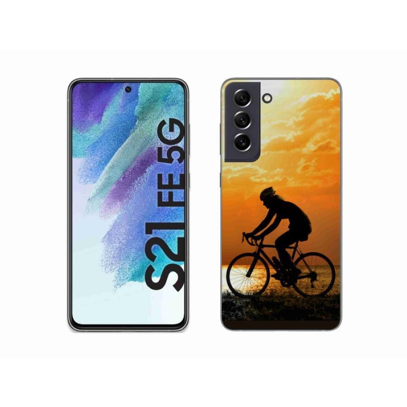 Gél borítás mmCase Samsung Galaxy S21 FE 5G - kerékpározás