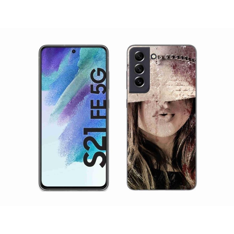 Gél védőhuzat mmCase Samsung Galaxy S21 FE 5G - lányhoz