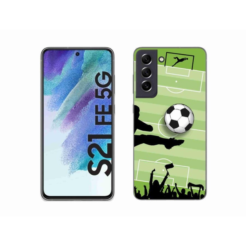 Gél védőburkolat mmCase Samsung Galaxy S21 FE 5G - futball 3
